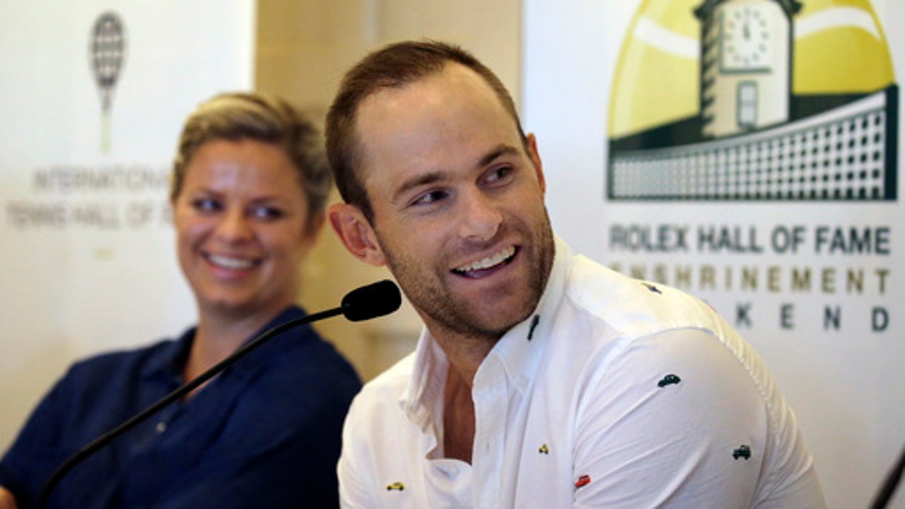 Roddick, Clijsters among Tennis Hall of Fame inductees